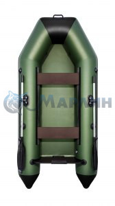 Лодка АКВА 2800 цвет зелёный/чёрный