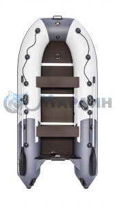 Лодка Ривьера 3200 СК Компакт светло-серый/графит
