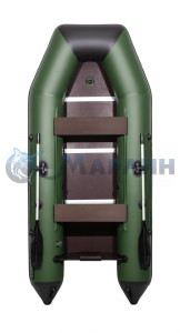 Лодка АКВА 3200 СК зелелёный/чёрный