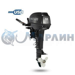 Лодочный мотор T9.9 (BMS USB, черный)